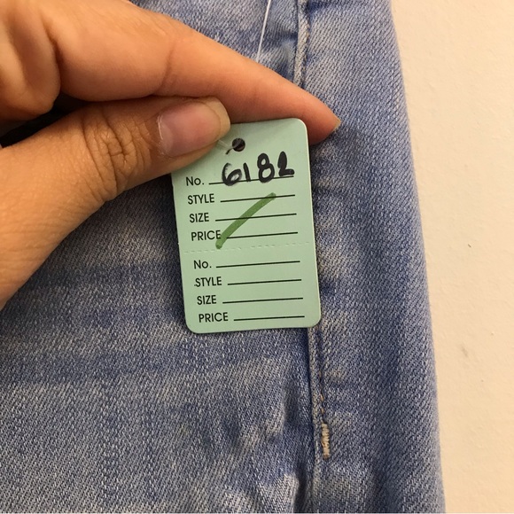 AMERICAN EAGLE OUTFITTERS jegging super super stretch blue jeans - Picture 2 of 5